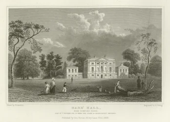 Hare Hall, in der Nähe von Romford, Essex, Sitz von J. Western, Esquire