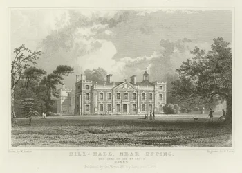 Hill-Hall, bei Epping, der Sitz von Sir William Smyth, Essex