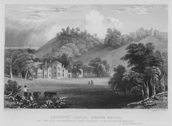 Kenwith Lodge, Nord-Devon (Stich)
