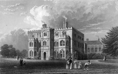 Marks Hall, Coggeshall, Essex, graviert von John Carr Armytage, 1833