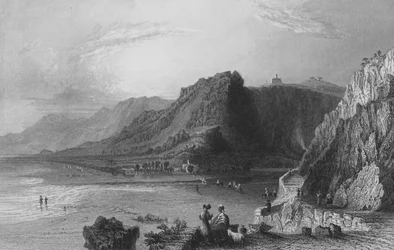 Der Nahr-el-Kelb oder Fluss des Hundes, der die Patriarchate von Jerusalem und Antiochia trennt