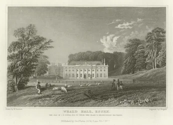 Weald Hall, Essex, der Sitz von C.T. Tower, Esquire