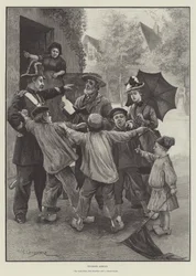 Touristen im Ausland