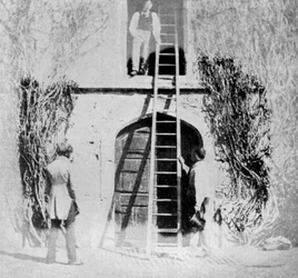 Eine sehr frühe Fotografie von William Henry Fox Talbot, 1844 1904