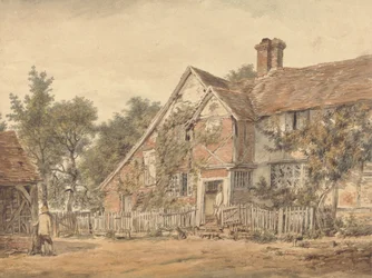 Ein Bauernhaus