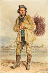 Der Besen-Sammler, ca. 1830