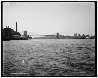 Brooklyn Bridge, New York, ca. 1900