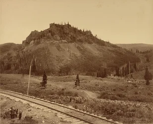 Cumbres Mountain, die Wasserscheide Pinos-Chama