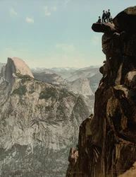 Glacier Point und South Dome, Yosemite Valley, Kalifornien