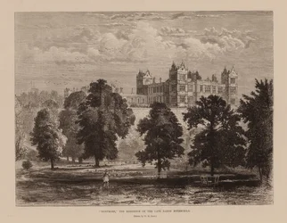 "Mentmore," Die Residenz des verstorbenen Barons Rothschild
