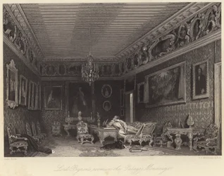 Lord Byrons Zimmer im Palazzo Mocenigo