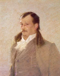 Porträt von Georges Courteline (Detail)