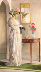 Ein Moment der Reflexion, 1909