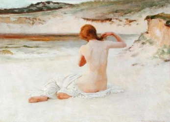 Akt am Strand