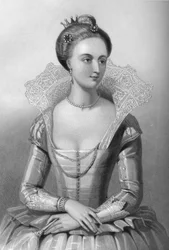 Anne von Dänemark 1665-1714, Königin Gemahlin von König James I, 1851