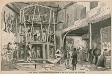 Innenansicht der Laternenmanufaktur von Wilkins