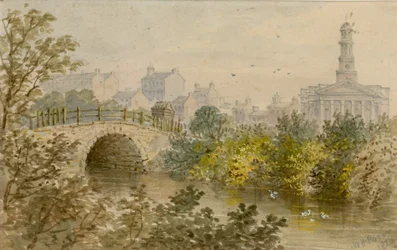 Alte Brücke über den See, Regent