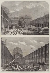 Das Ausstellungsgebäude in South Kensington