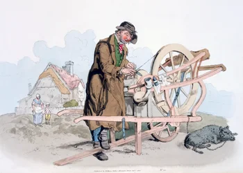 Messerschleifer, aus 
