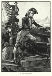 Ein verdächtiges Segel