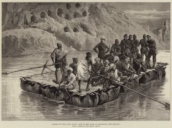 Bootsfahrt auf dem Cabul-Fluss, Besuch der Höhlen bei Chicknour