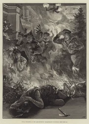 Tödliches Unglück beim Maskenball der Kunststudenten in München