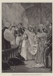 Hochzeit von Königin Victoria und Prinz Albert im St. James