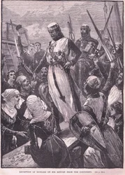 Empfang von Richard bei seiner Rückkehr vom Kontinent, 1194 n. Chr.