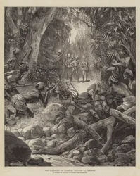 Die Kämpfe in Burma, Dacoits im Hinterhalt