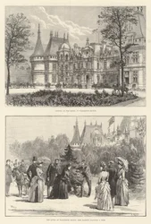 Die Königin in Waddesdon Manor