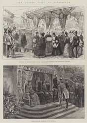 Der Besuch der Königin in Birmingham