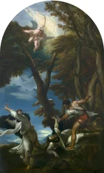 Der Tod des heiligen Märtyrers Petrus, nach Tizian, ca. 1826