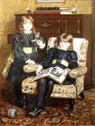 Porträt von May und Violet Craik