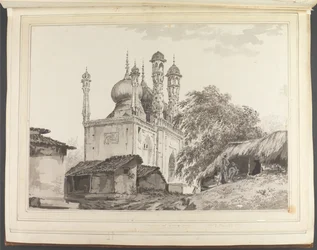 Eine Moschee in Gazipoor [Ghazipur]