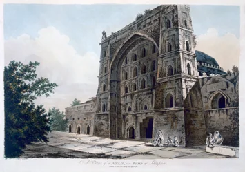 Moschee in Jaunpur, 1786
