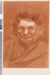 Seite 19a Porträt eines Eingeborenen, 1768-75