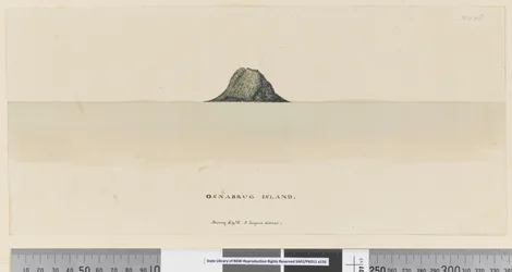 Seite 25a Osnabrug-Insel, S by W 5 Meilen entfernt