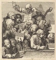 Ein Chor von Sängern