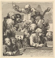 Ein Chor von Sängern oder Das Oratorium, Dezember 1732