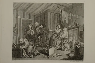 Der Lebensweg einer Dirne: Tafel 5
