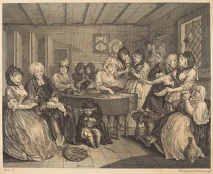 Der Lebenswandel einer Dirne: Tafel 6