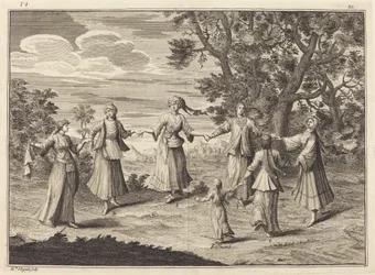 Einheimischer Tanz