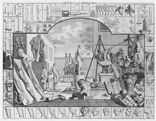 Analyse der Schönheit, Tafel 1, 1753