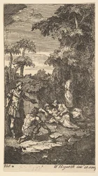 Cassandra, Frontispiz, Band 2, 1725
