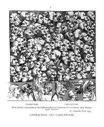 Charaktere und Karikaturen