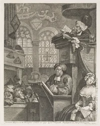 Die schlafenden Kirchgänger