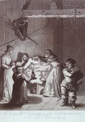 Gravur von William Hogarth
