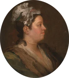 Mary Hogarth, um 1740 (vor der Konversation)