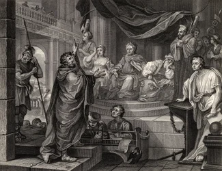 Paulus vor Felix, aus 