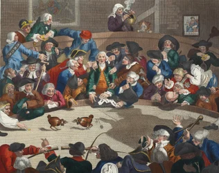 Pit Ticket, 5. November 1759, Illustration aus 